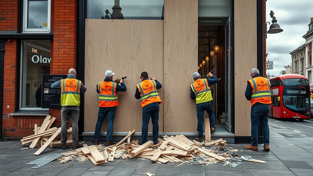 Boarding Up Security West Brompton