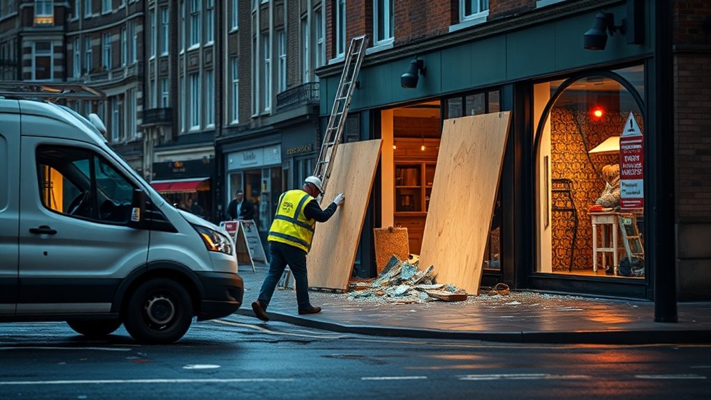 Boarding Up Service West Brompton