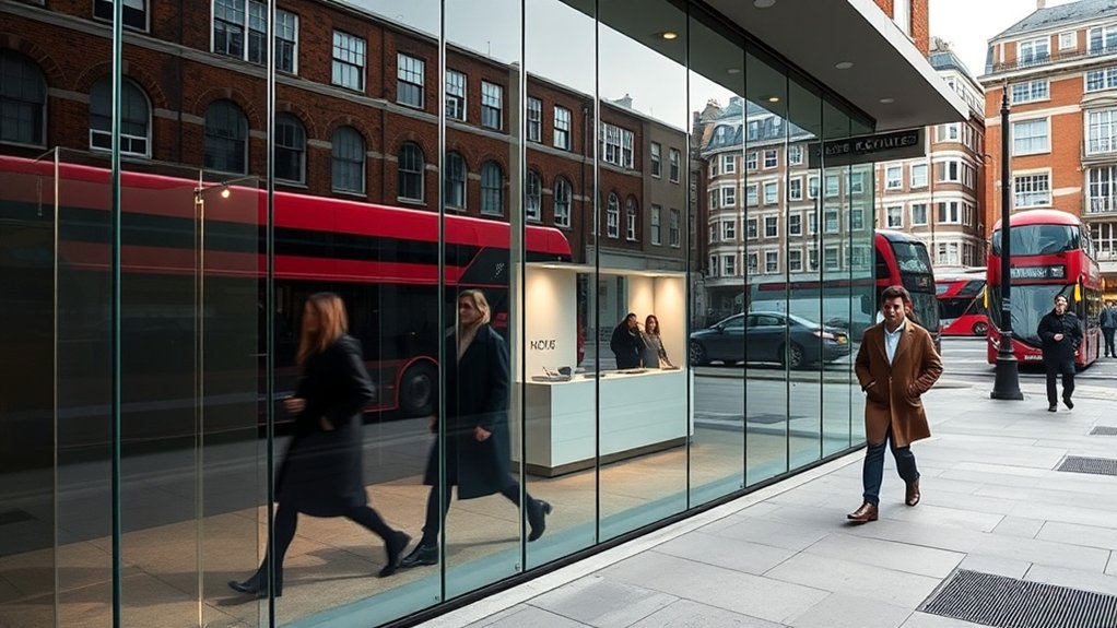 Frameless Glass Shop Fronts West Brompton