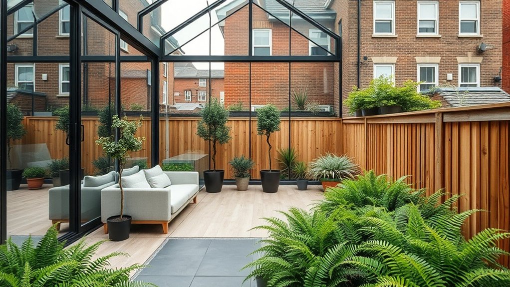 Garden Room Glazing West Brompton