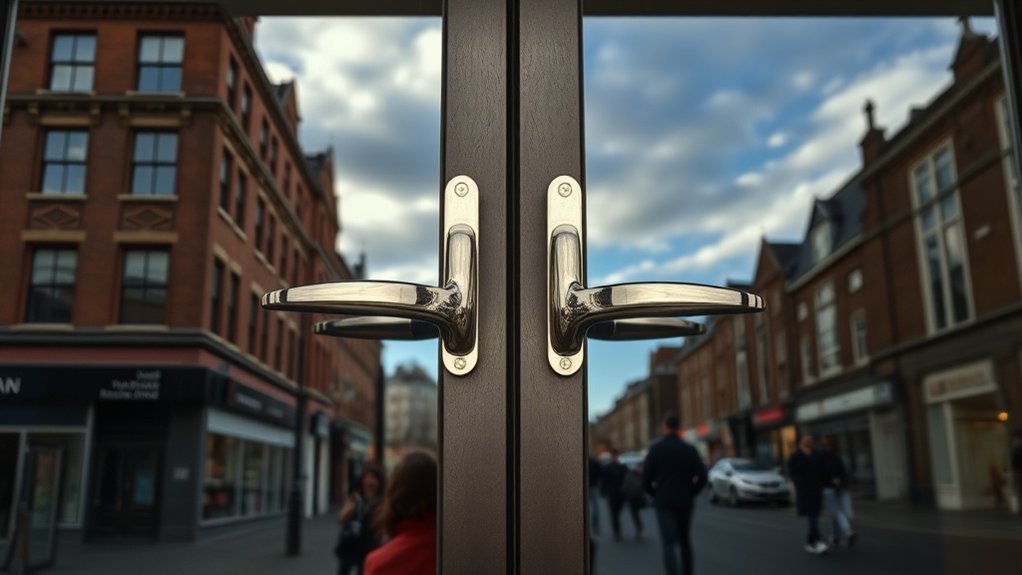 Glass Doors Brompton Cemetery