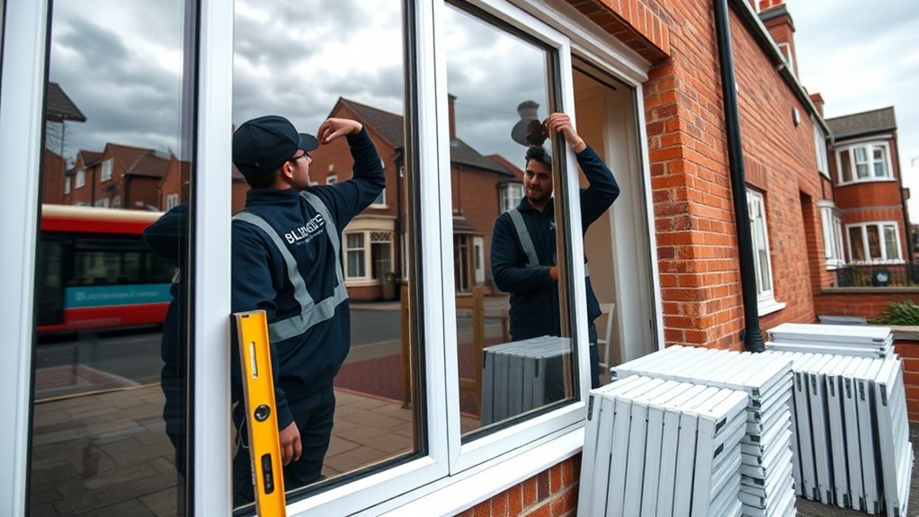 Glazier in Finborough Road