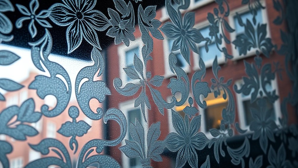 Patterned Decorative Glass West Brompton