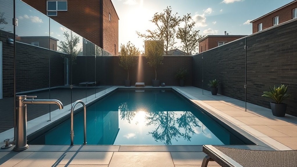Pool Glass Fencing West Brompton