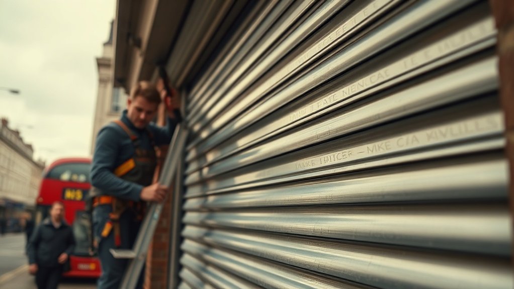 Roller Shutter Installation West Brompton