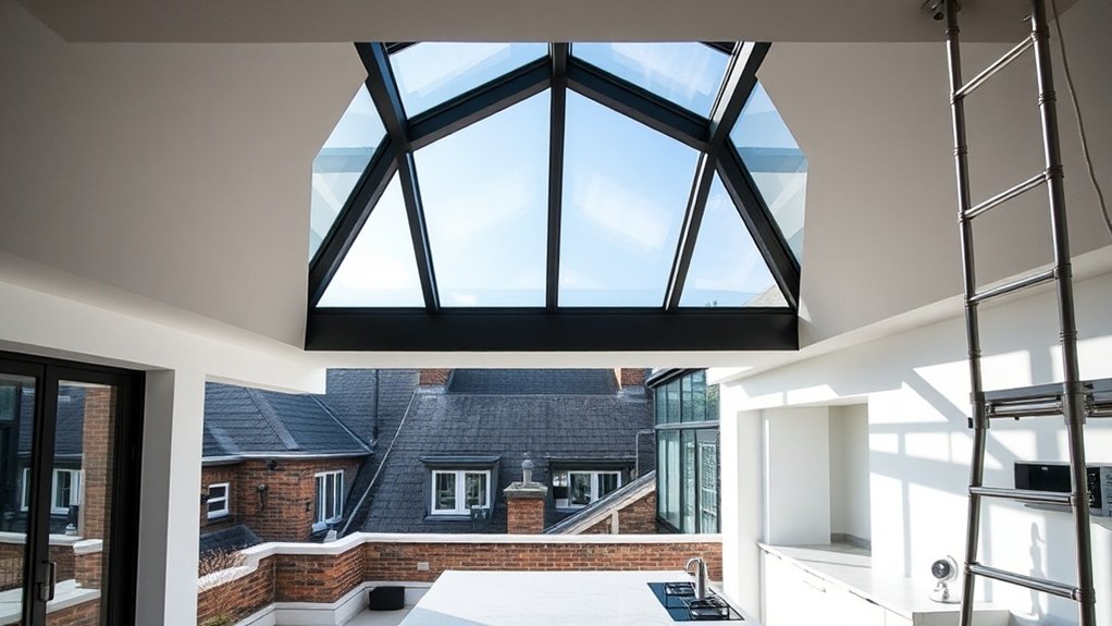 Roof Lantern Installation West Brompton