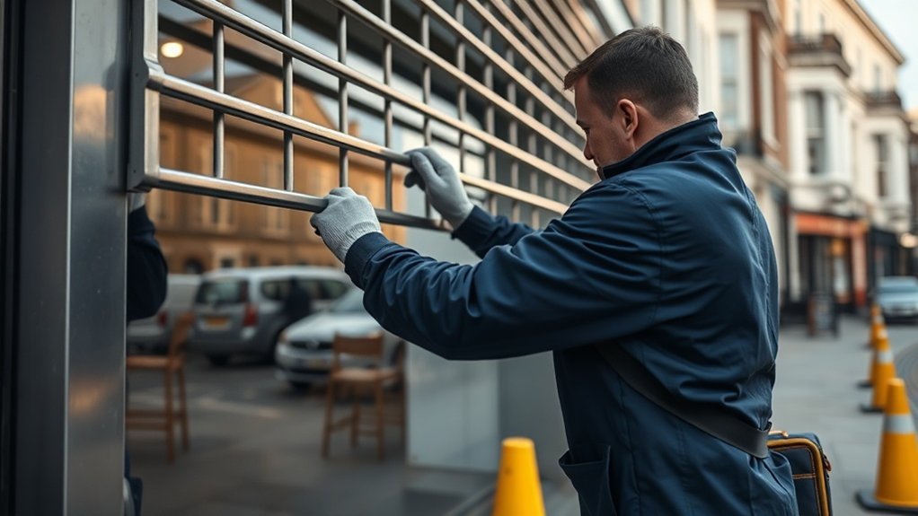 Security Grille Installation West Brompton