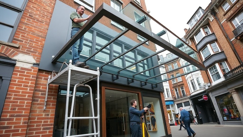 Shopfront Canopy West Brompton