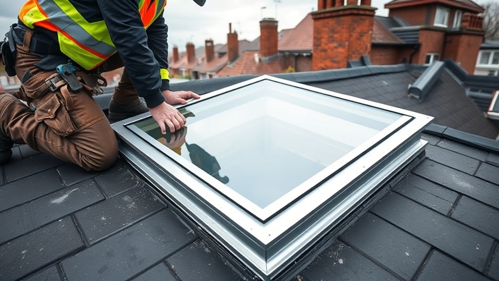 Skylight Installation Brompton Cemetery