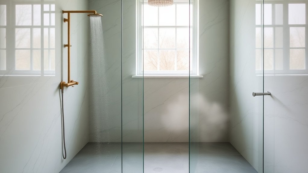 Wet Room Glass Panels West Brompton